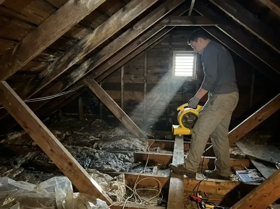 attic-water-damage-drying-proc-007 — frequently asked questions, Emergency Water Extraction & 24/7 Flood Response in Townsen…